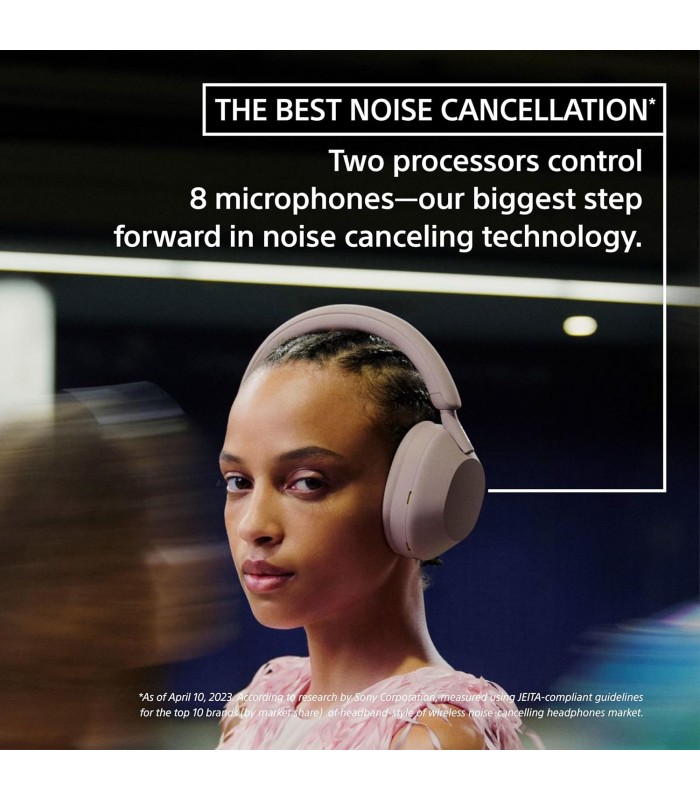 هدفون بی‌سیم روگوشی سونی مدل SONY WH-1000XM5 | رنگ مشکی