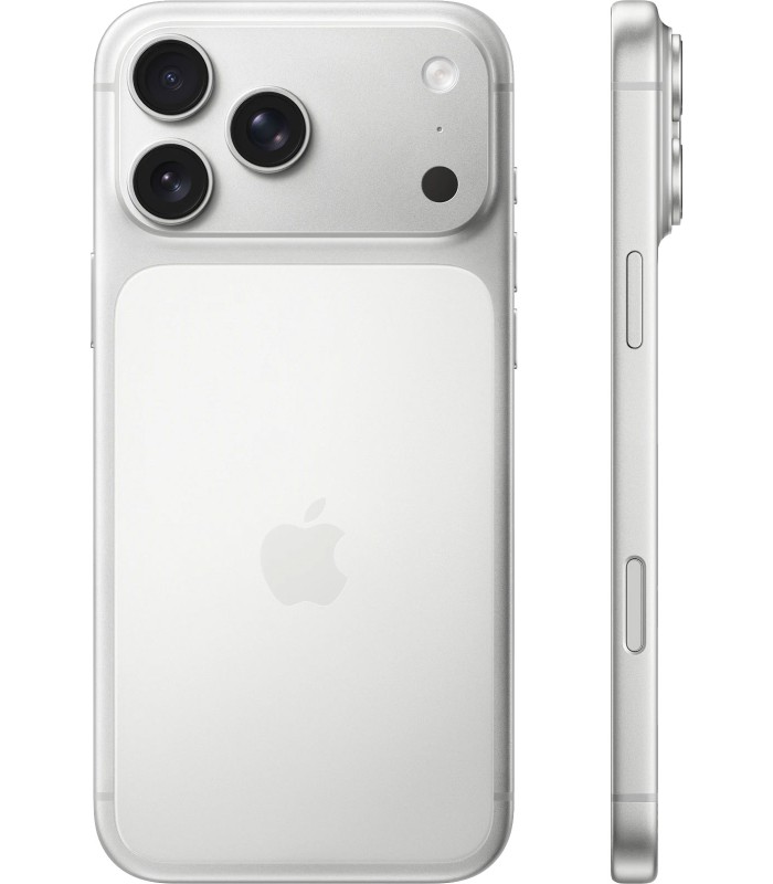 گوشی موبایل اپل مدل آیفون ۱۷پرو مکس | iPhone 17 Pro Max - ظرفیت ۲ ترابایت رنگ نقره‌ای - گارانتی ۱۸ ماهه شرکتی - دارای کد رجیستری - نات اکتیو