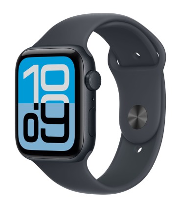 اپل واچ SE3 رنگ میدنایت - سایز ۴۴ میلی‌متر - بند اسپرت سرمه‌ای
