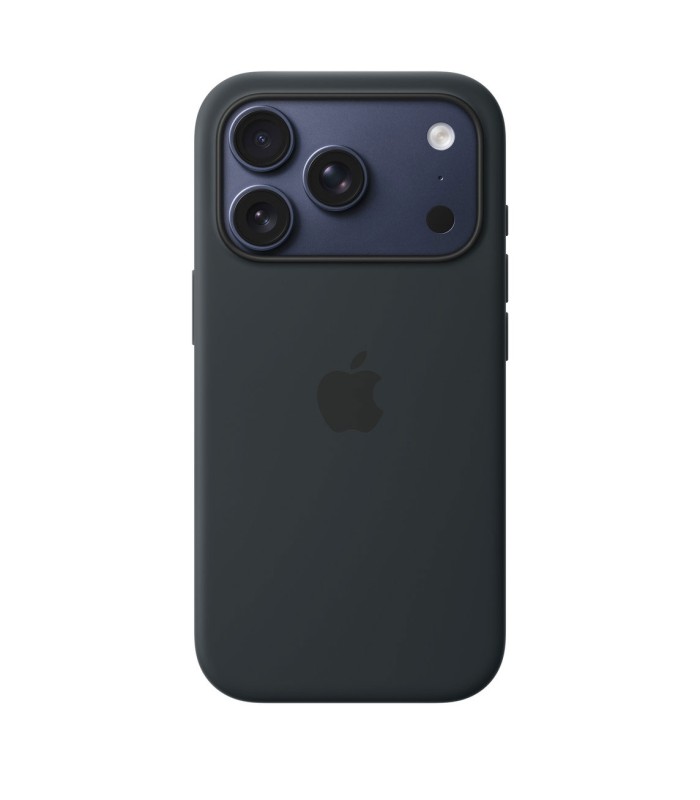 قاب مگ سیف سیلیکونی آیفون ۱۷ پرو | iPhone 17 Pro Silicone Case MagSafe - رنگ مشکی
