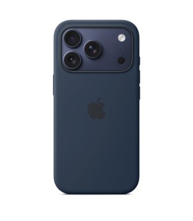 قاب مگ سیف سیلیکونی آیفون ۱۷ پرو | iPhone 17 Pro Silicone Case MagSafe - رنگ میدنایت