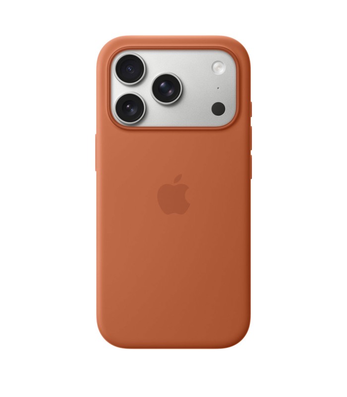 قاب مگ سیف سیلیکونی آیفون ۱۷ پرو | iPhone 17 Pro Silicone Case MagSafe - رنگ تراکوتا