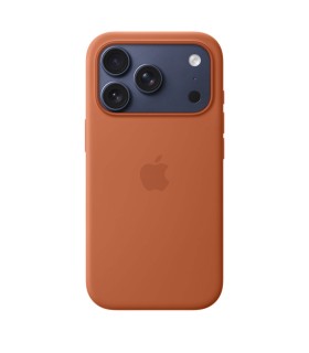 قاب مگ سیف سیلیکونی آیفون ۱۷ پرو | iPhone 17 Pro Silicone Case MagSafe - رنگ تراکوتا
