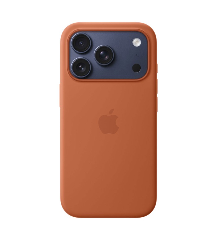 قاب مگ سیف سیلیکونی آیفون ۱۷ پرو | iPhone 17 Pro Silicone Case MagSafe - رنگ تراکوتا