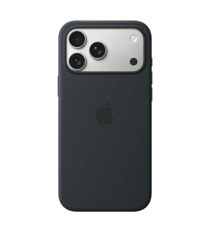 قاب مگ سیف سیلیکونی آیفون ۱۷ پرومکس | iPhone 17 Pro Max Silicone Case MagSafe - رنگ مشکی