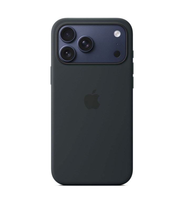 قاب مگ سیف سیلیکونی آیفون ۱۷ پرومکس | iPhone 17 Pro Max Silicone Case MagSafe - رنگ مشکی