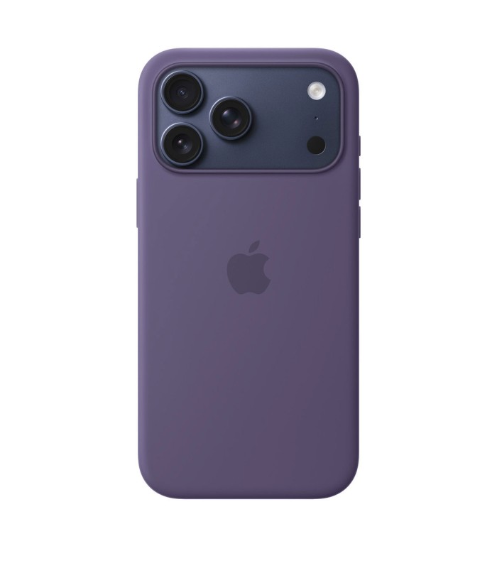 قاب مگ سیف سیلیکونی آیفون ۱۷ پرومکس | iPhone 17 Pro Max Silicone Case MagSafe - رنگ بنفش