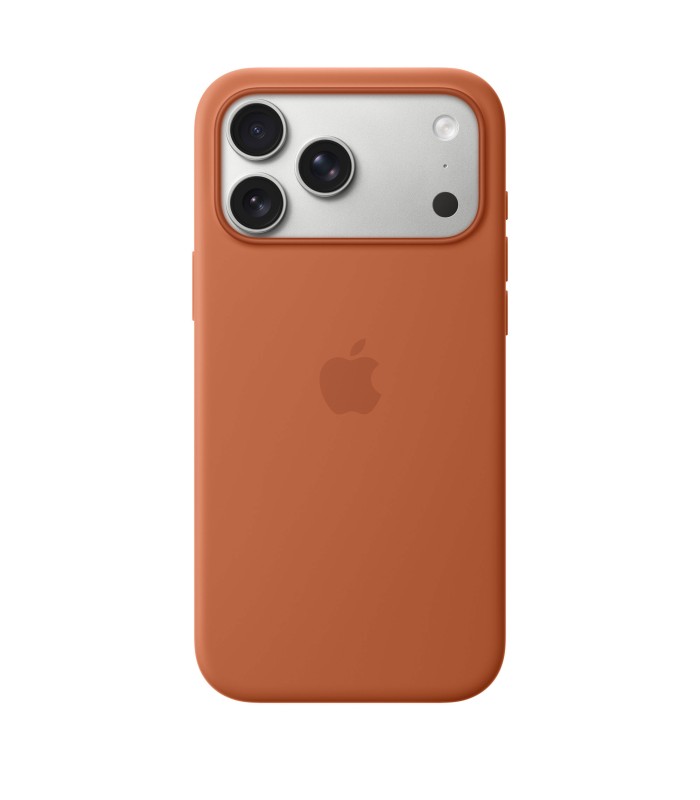 قاب مگ سیف سیلیکونی آیفون ۱۷ پرومکس | iPhone 17 Pro Max Silicone Case MagSafe - رنگ تراکوتا