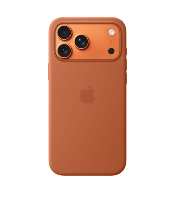 قاب مگ سیف سیلیکونی آیفون ۱۷ پرومکس | iPhone 17 Pro Max Silicone Case MagSafe - رنگ تراکوتا