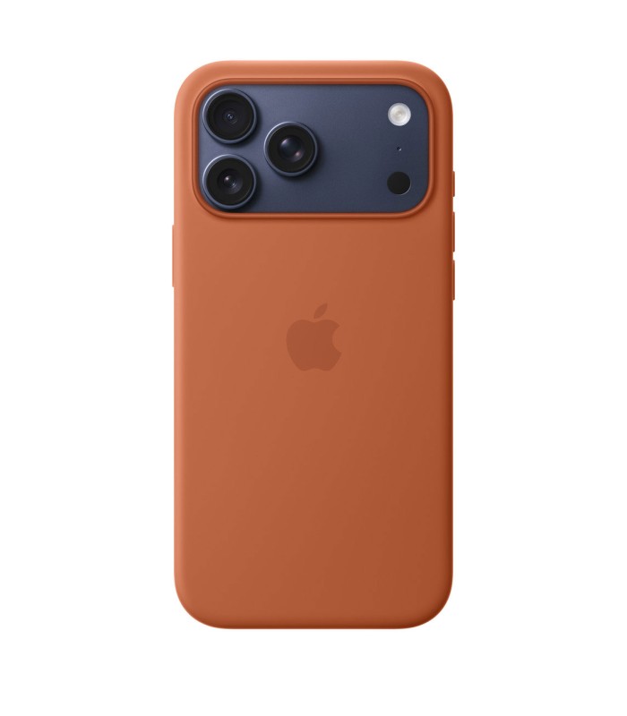 قاب مگ سیف سیلیکونی آیفون ۱۷ پرومکس | iPhone 17 Pro Max Silicone Case MagSafe - رنگ تراکوتا