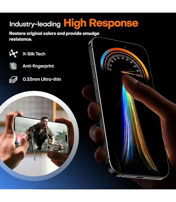 محافظ صفحه‌ نمایش جی-تک مدل G-Tech G-Force Ai مناسب برای آیفون ۱۷ پرومکس