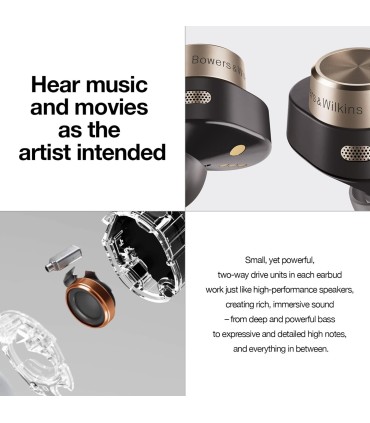 دست دوم - هدفون بی‌سیم باورز اند ویلکینز مدل Bowers & Wilkins PI7 - رنگ زغالی