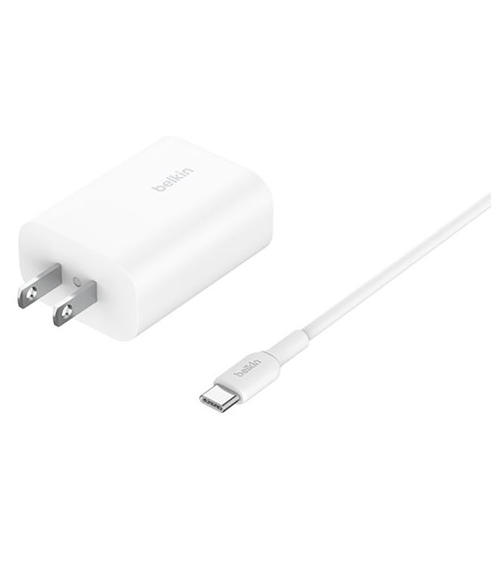 پایه شارژ وایرلس بلکین مدل Belkin BoostCharge 3-in-1 – Qi2 15W – رنگ سفید
