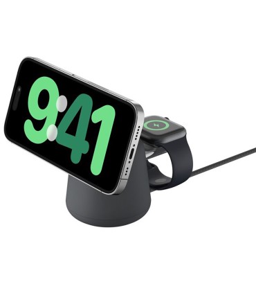 پایه شارژ وایرلس بلکین مدل Belkin BoostCharge Pro 2-in-1