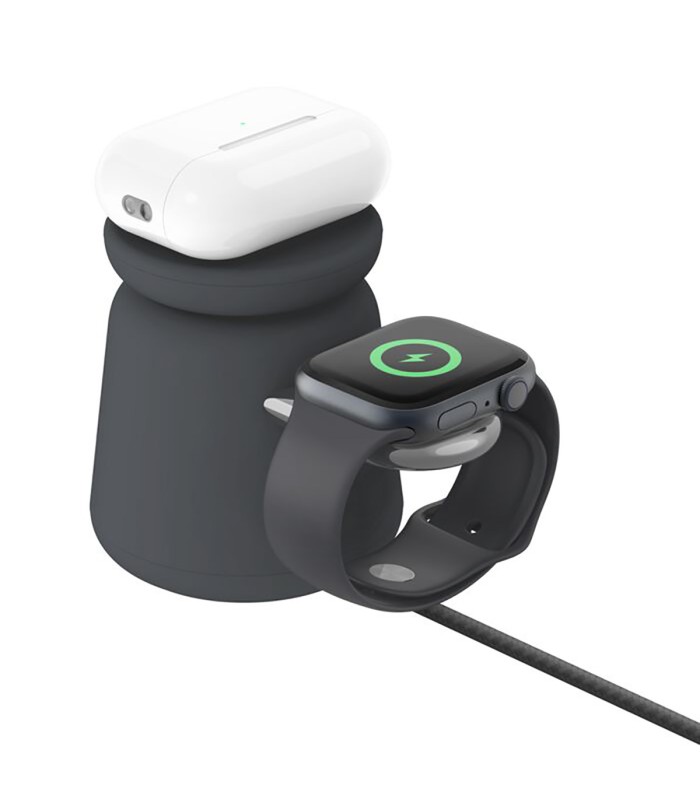 پایه شارژ وایرلس بلکین مدل Belkin BoostCharge Pro 2-in-1