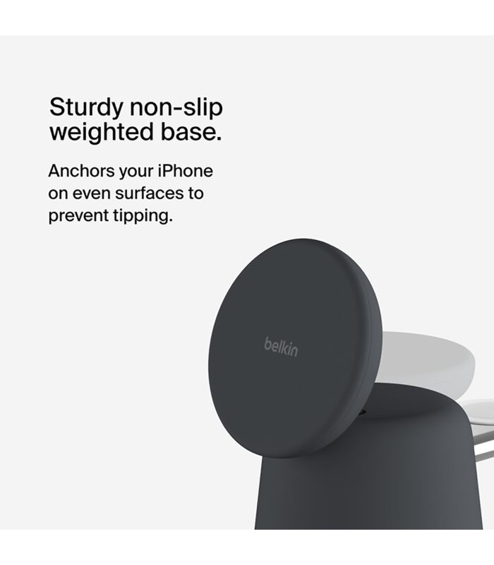 پایه شارژ وایرلس بلکین مدل Belkin BoostCharge Pro 2-in-1