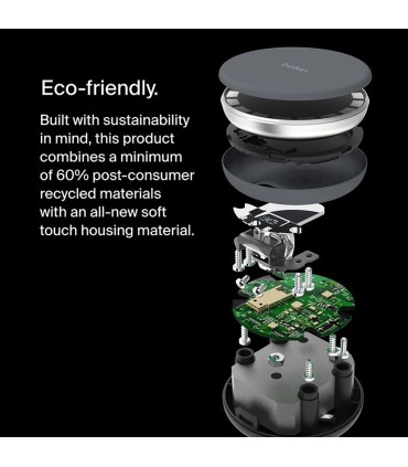 پایه شارژ وایرلس بلکین مدل Belkin BoostCharge Pro 2-in-1