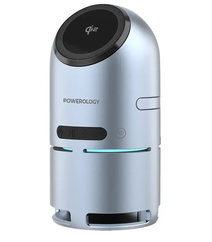 پایه شارژ و اسپیکر پاورلوژی Powerology Qi2 Speaker Station
