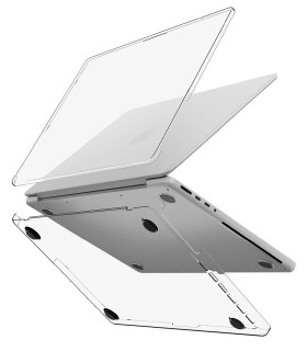 قاب محافظ مک بوک پرو ۱۴ اینچ یونیک مدل uniq Vero ultra slim - شفاف