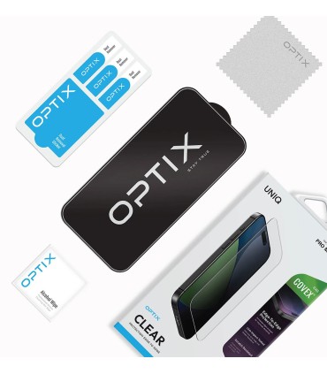 محافظ صفحه‌ نمایش یونیک مدل UNIQ Optix Covex مناسب برای آیفون ۱۷ پرومکس