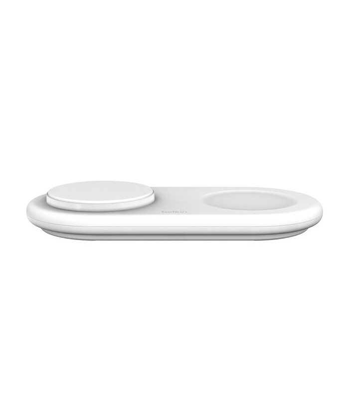 پد شارژ وایرلس بلکین مدل Belkin BoostCharge Pro 2in1 – WIZ021ttWH - سفید