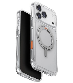 قاب آیفون یونیک مدل UNIQ Swivix Clear (رنگ شفاف) - سازگار با آیفون ۱۷ پرومکس