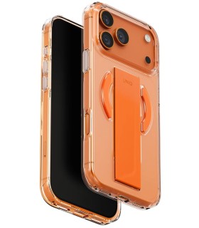 قاب آیفون یونیک مدل UNIQ Heldro Air Orange (رنگ نارنجی) - سازگار با آیفون ۱۷ پرومکس