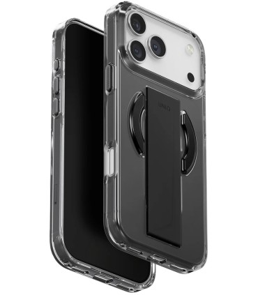 قاب آیفون یونیک مدل UNIQ Heldro Air Smoke (رنگ دودی) - سازگار با آیفون ۱۷ پرومکس