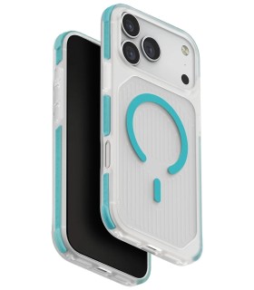 قاب آیفون یونیک مدل UNIQ Combat Active (آبی/یخی) - سازگار با آیفون ۱۷ پرومکس