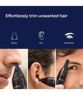 موزن گوش، بینی و ابرو فیلیپس مدل Philips Nose Trimmer Nt3650/16