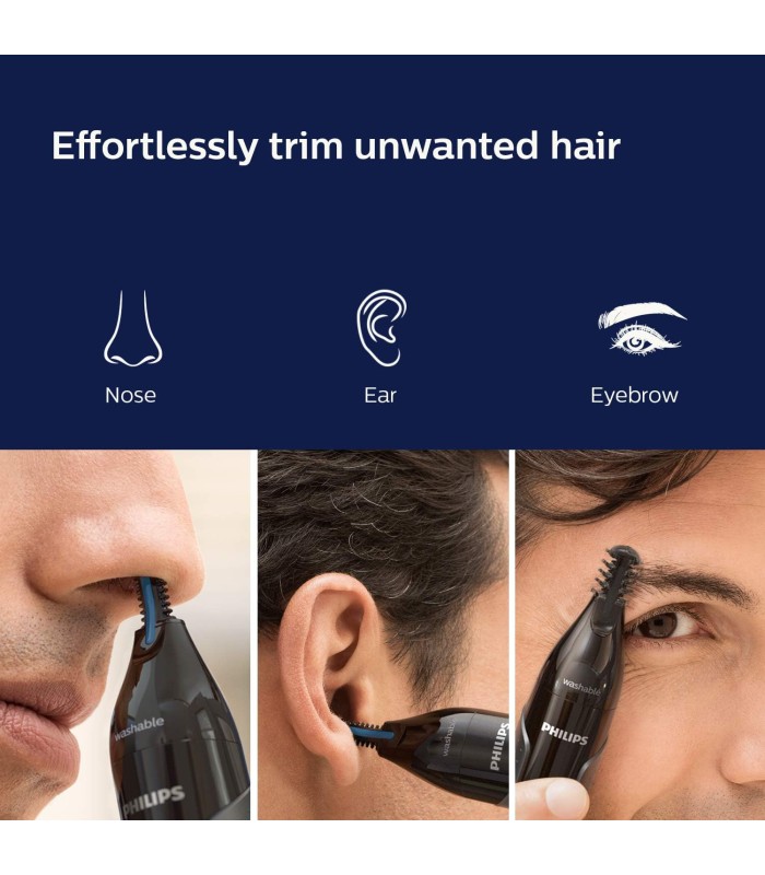 موزن گوش، بینی و ابرو فیلیپس مدل Philips Nose Trimmer Nt3650/16