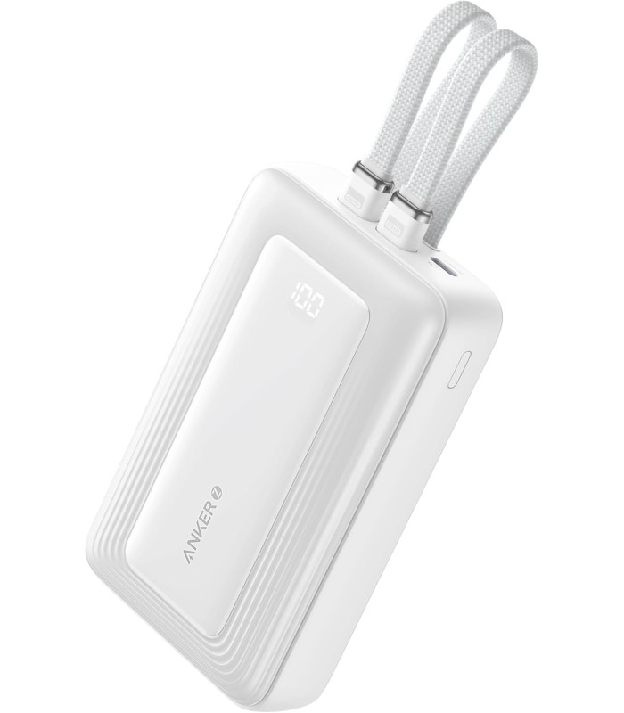پاوربانک ۲۰ هزار انکر مدل Anker Power Bank A1681 30W Max - رنگ سفید