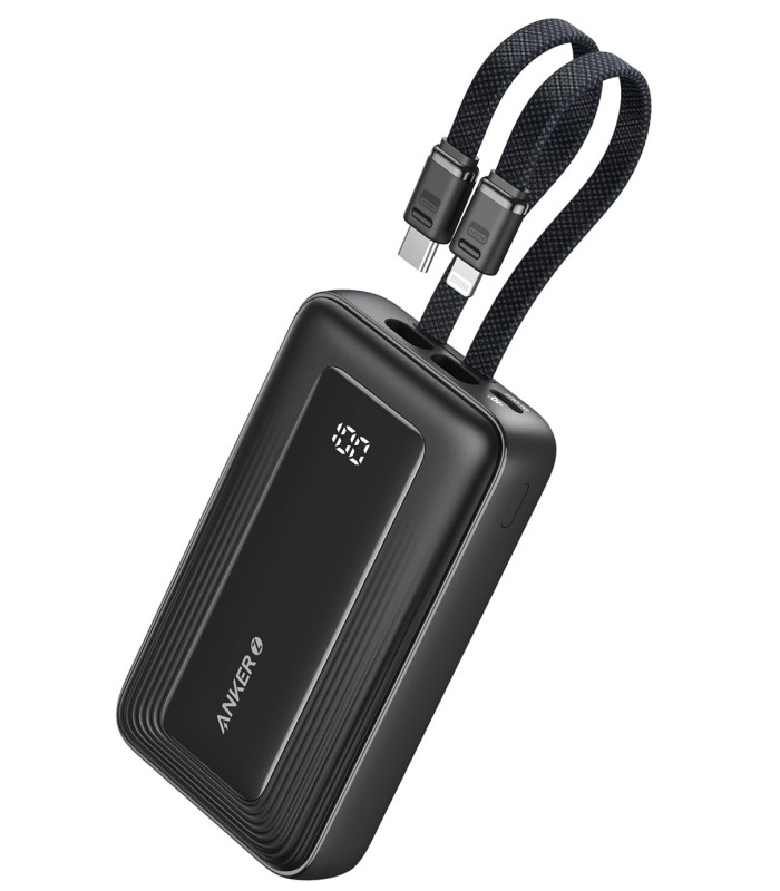 پاوربانک ۲۰ هزار انکر مدل Anker Power Bank A1681 30W Max - رنگ مشکی