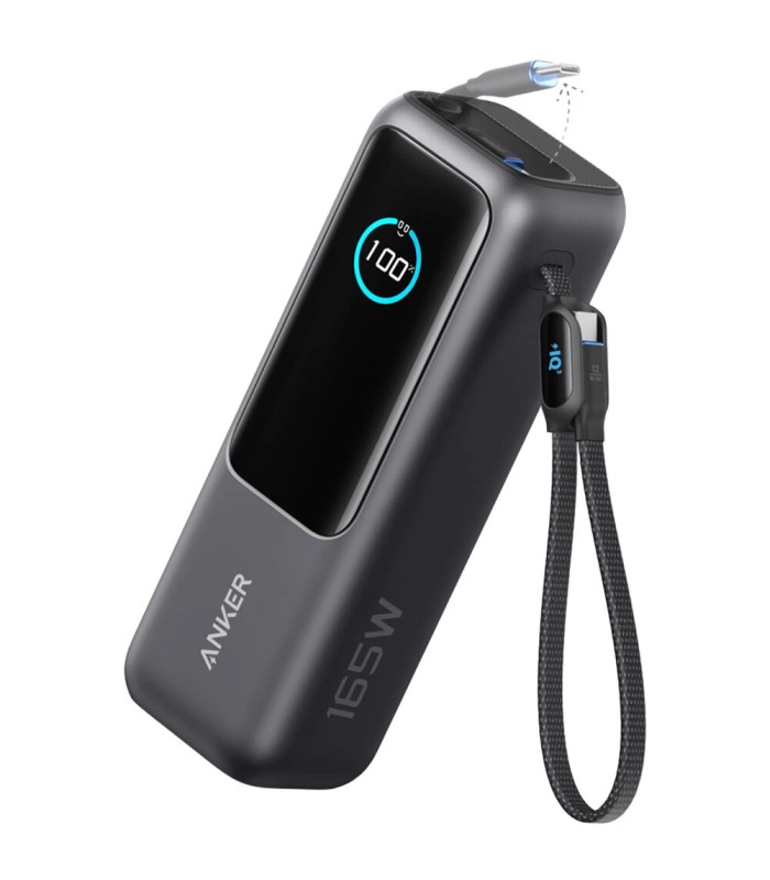 پاوربانک ۲۵ هزار انکر مدل Anker Power Bank A1695H11 - رنگ مشکی