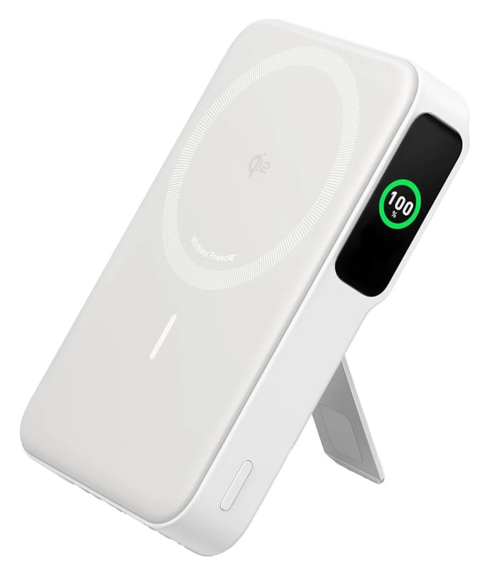 پاوربانک بی‌سیم ۱۰ هزار انکر مدل Anker Power Bank A1654 - رنگ سفید