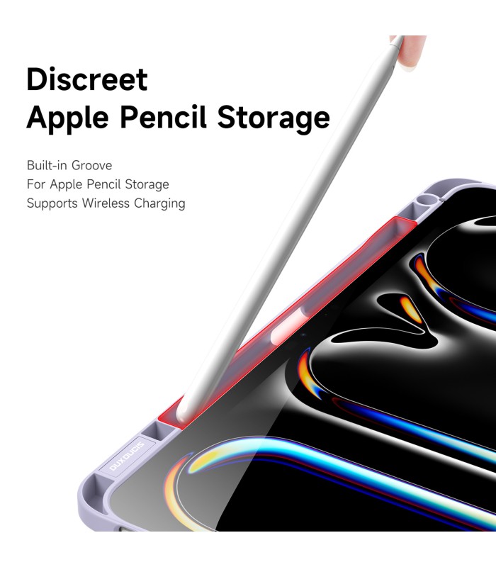 کیف کلاسوری دوکس دوکیس مدل Magi Series Case - مناسب برای آیپد پرو ۱۳ اینچی (۲۰۲۴) - رنگ مشکی