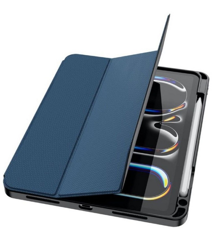 کیف کلاسوری گرین مدل Green Hogo Premium Case Trifold - مناسب برای آیپد پرو ۱۱ اینچ ۲۰۲۴ - رنگ سرمه‌ای