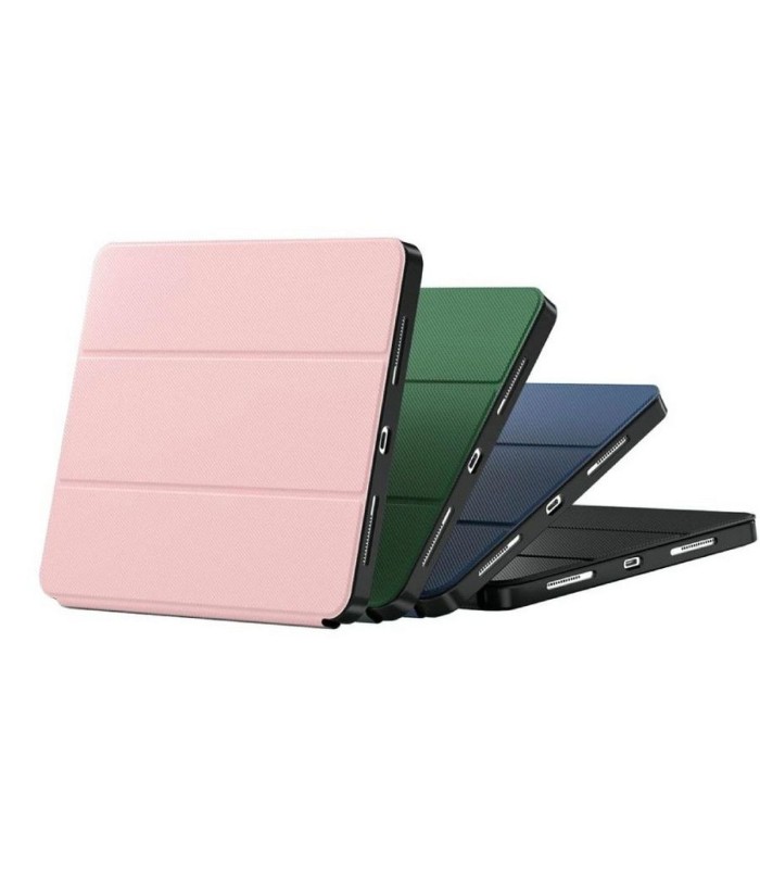 کیف کلاسوری گرین مدل Green Hogo Premium Case Trifold - مناسب برای آیپد پرو ۱۱ اینچ ۲۰۲۴ - رنگ سرمه‌ای