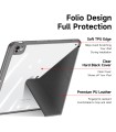 کیف کلاسوری دوکس دوکیس مدل Magi Series Case magi 0047 - مناسب برای آیپد پرو ۱۱ اینچی (۲۰۲۴) - رنگ مشکی