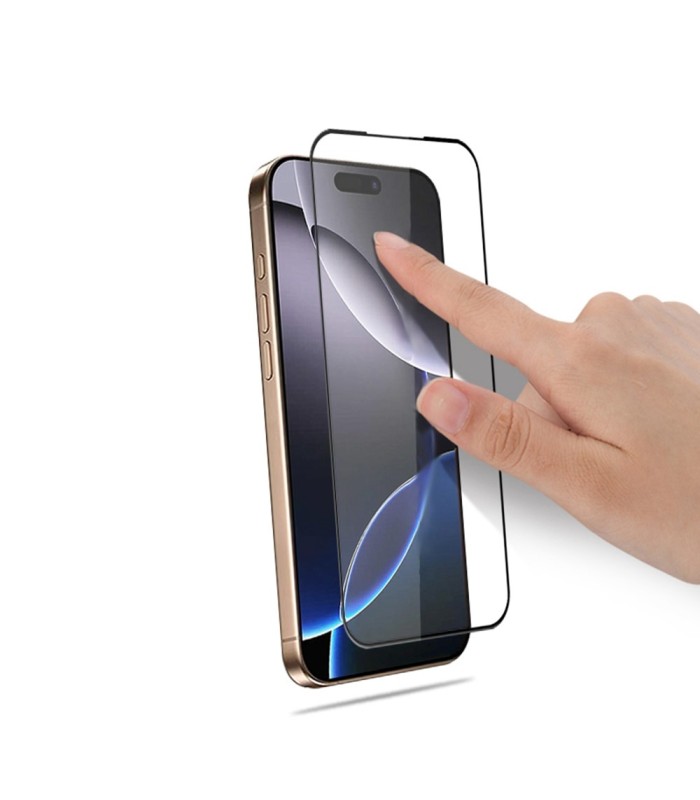 گلس شفاف جی سی کام مدل J.C.COMM 3D Full Screen Tempered Glass مناسب برای گوشی آیفون ۱۷ پرو