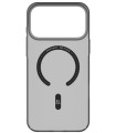 قاب مگ‌سیف آیفون زگ مدل ZAGG Hampton Snap Lite Case مناسب برای آیفون ۱۷ پرو | رنگ خاکستری مات
