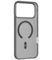 قاب مگ‌سیف آیفون زگ مدل ZAGG Hampton Snap Lite Case مناسب برای آیفون ۱۷ پرو | رنگ خاکستری مات