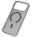 قاب مگ‌سیف آیفون زگ مدل ZAGG Hampton Snap Lite Case مناسب برای آیفون ۱۷ پرو | رنگ خاکستری مات