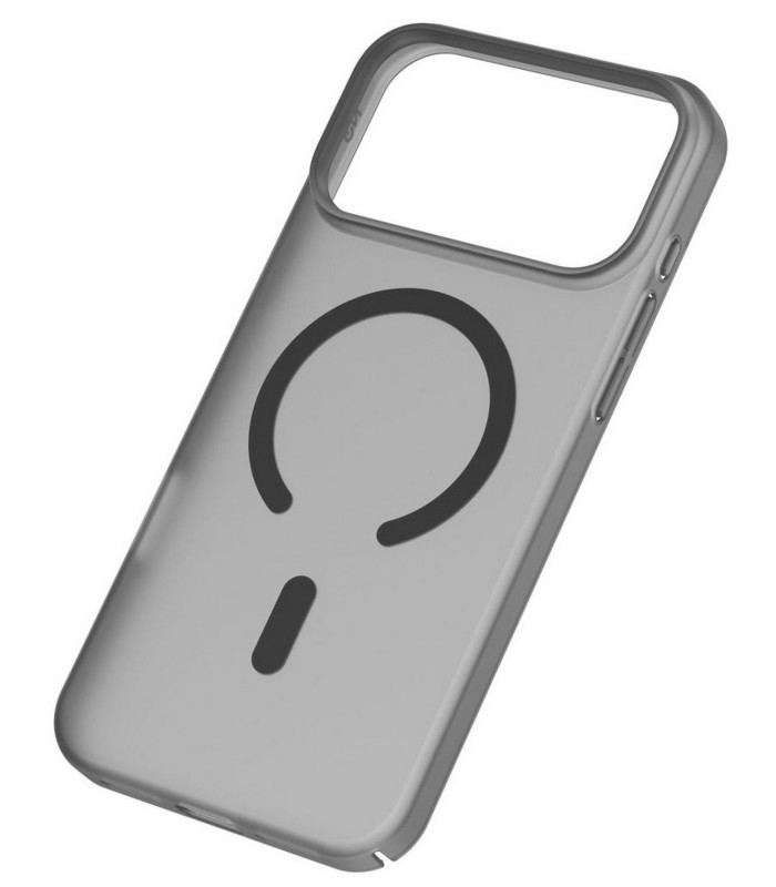 قاب مگ‌سیف آیفون زگ مدل ZAGG Hampton Snap Lite Case مناسب برای آیفون ۱۷ پرومکس | رنگ خاکستری مات