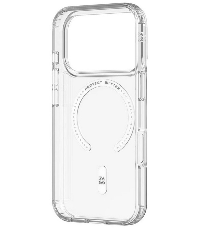 قاب مگ‌سیف آیفون زگ مدل ZAGG Essential Clear Case مناسب برای آیفون ۱۷ پرو | رنگ شفاف
