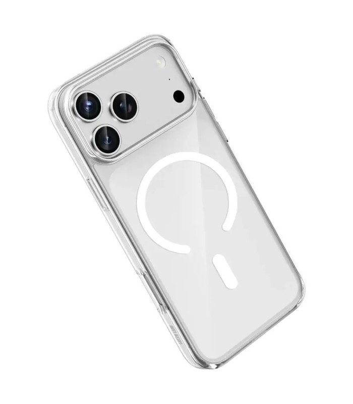 قاب شفاف گرین مدل Green MagSafe Crystal Clear Case - مناسب برای آیفون ۱۷ پرومکس