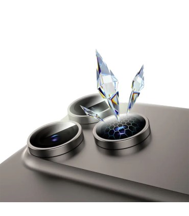 محافظ لنز دوربین گرین مدل Green Lion Classic مناسب برای آیفون ۱۷ پرومکس و ۱۷ پرو | رنگ آبی