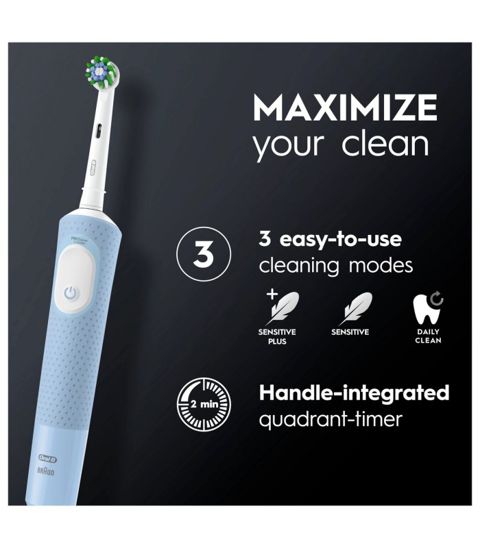 مسواک برقی اورال بی مدل Oral-B Vitality Pro - رنگ آبی
