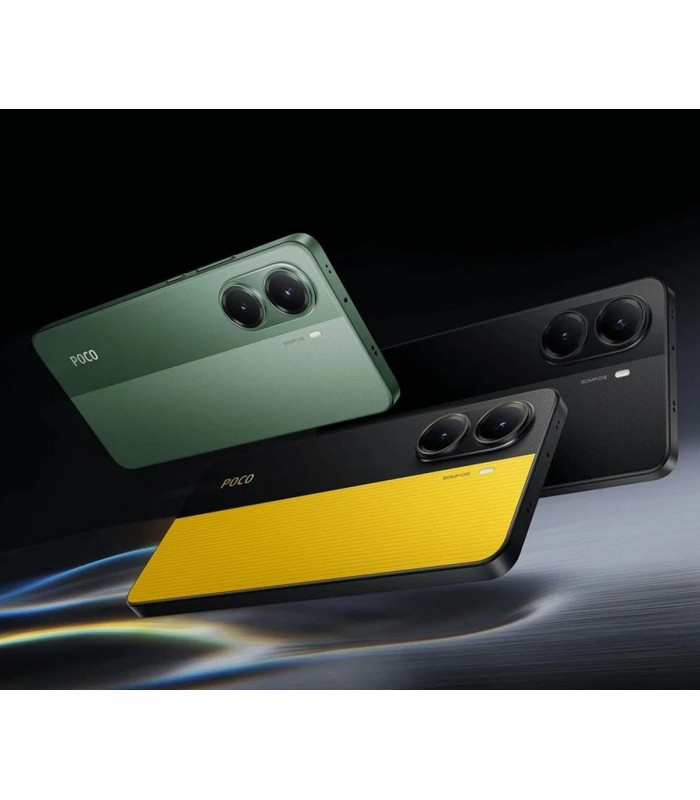 گوشی موبایل شیائومی پوکو مدل Xiaomi Poco X7 Pro - رم/ظرفیت ۱۲-۵۱۲ گیگابایت - رنگ مشکی زرد