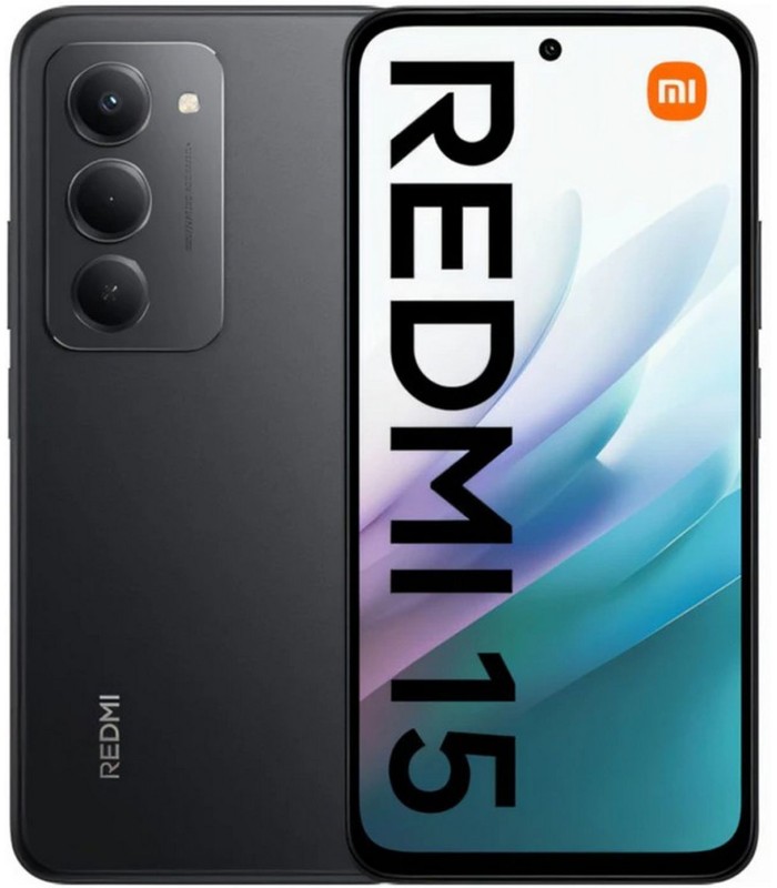 گوشی موبایل شیائومی مدل Xiaomi redmi 15 - رم/ظرفیت ۸-۲۵۶ گیگابایت - رنگ مشکی